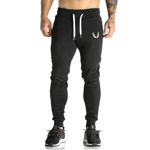 #elastic Jogger Pants-Men's Sweatpants & Joggers-📸 #CrayeLabel-Black-S-CrayeLabel.com