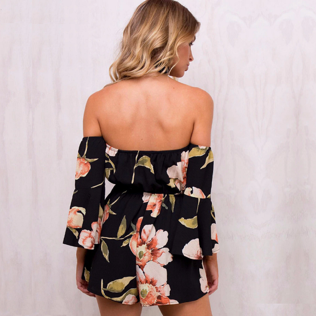 Don't Sass Me Floral Romper