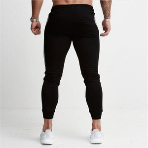 #fitted Trousers-Men's Joggers-📸 #CrayeLabel-Black-XL-CrayeLabel.com
