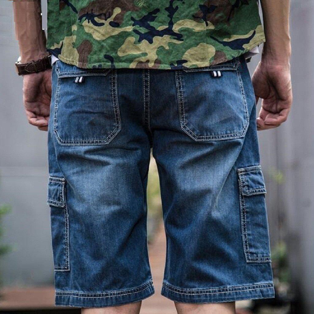 Denim Cargo Shorts