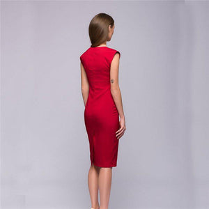 #evening Party Dress-Women's Dresses-📸 #CrayeLabel-Red-XL-CrayeLabel.com