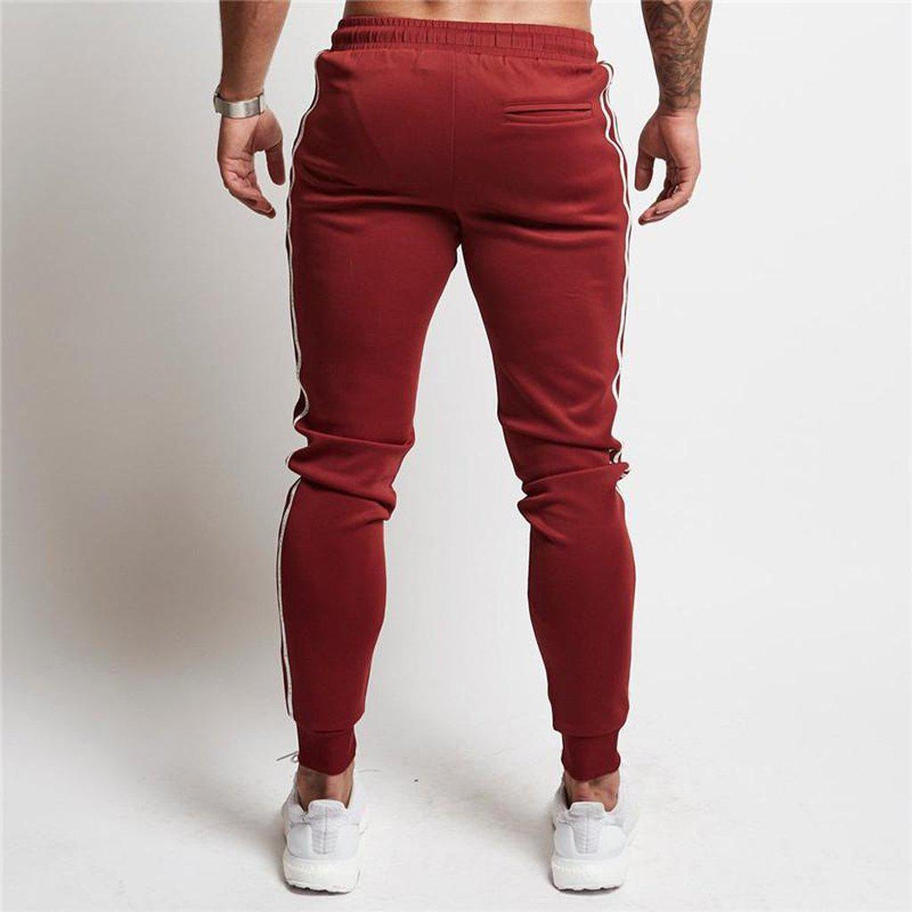 #jogger Male Pants-Men's Joggers-📸 #CrayeLabel-Red-XL-CrayeLabel.com