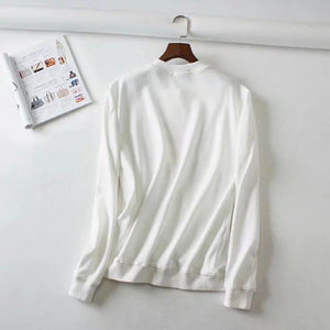 #USA Printed Sweatshirt-Women's Sweatshirts-📸 #CrayeLabel-White-XL-CrayeLabel.com