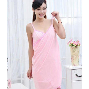 #wearable Bath Towel-Women's Swimwear-📸 #CrayeLabel-Pink-CrayeLabel.com