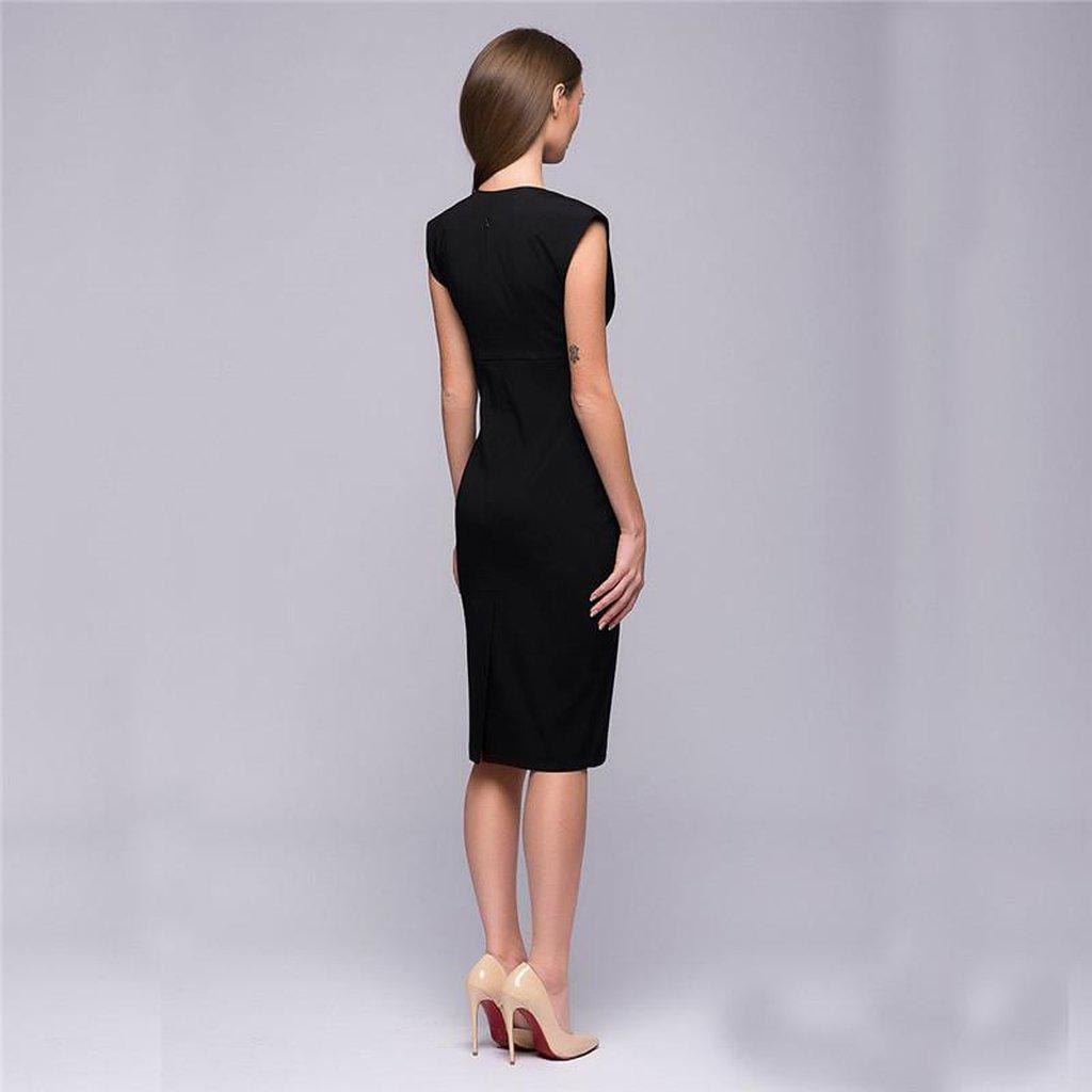 #evening Party Dress-Women's Dresses-📸 #CrayeLabel-Black-L-CrayeLabel.com