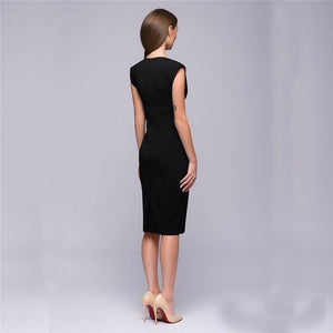 #evening Party Dress-Women's Dresses-📸 #CrayeLabel-Black-L-CrayeLabel.com