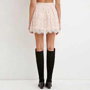 #casual Mini Skirt-Women's Mini Skirts-📸 #CrayeLabel-Pink-M-CrayeLabel.com