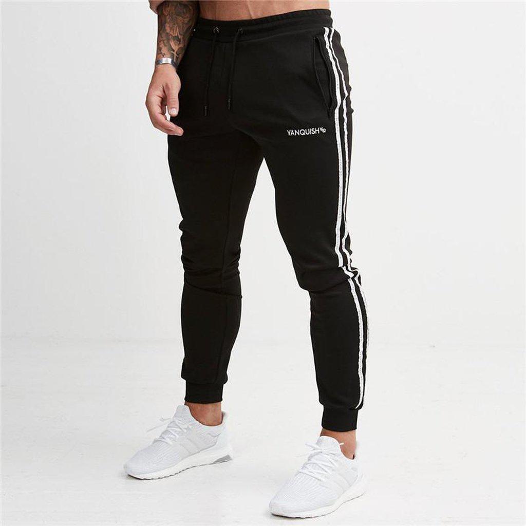 #jogger Male Pants-Men's Joggers-📸 #CrayeLabel-Black-XL-CrayeLabel.com