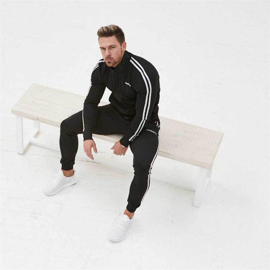 #jogger Male Pants-Men's Joggers-📸 #CrayeLabel-Black-M-CrayeLabel.com