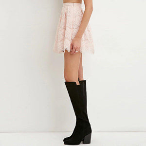 #casual Mini Skirt-Women's Mini Skirts-📸 #CrayeLabel-Pink-L-CrayeLabel.com