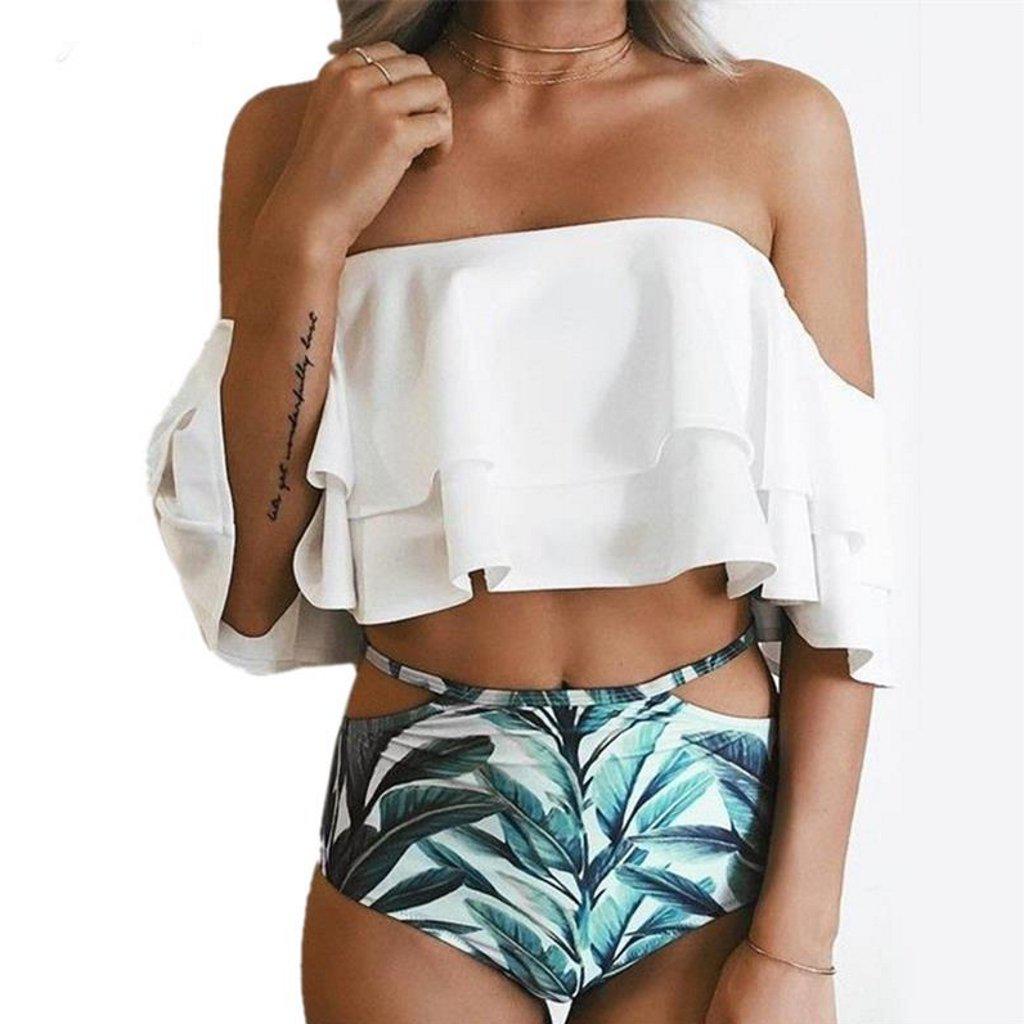 #push-up Swimwear-Women's Swimwear-📸 #CrayeLabel-White-M-CrayeLabel.com