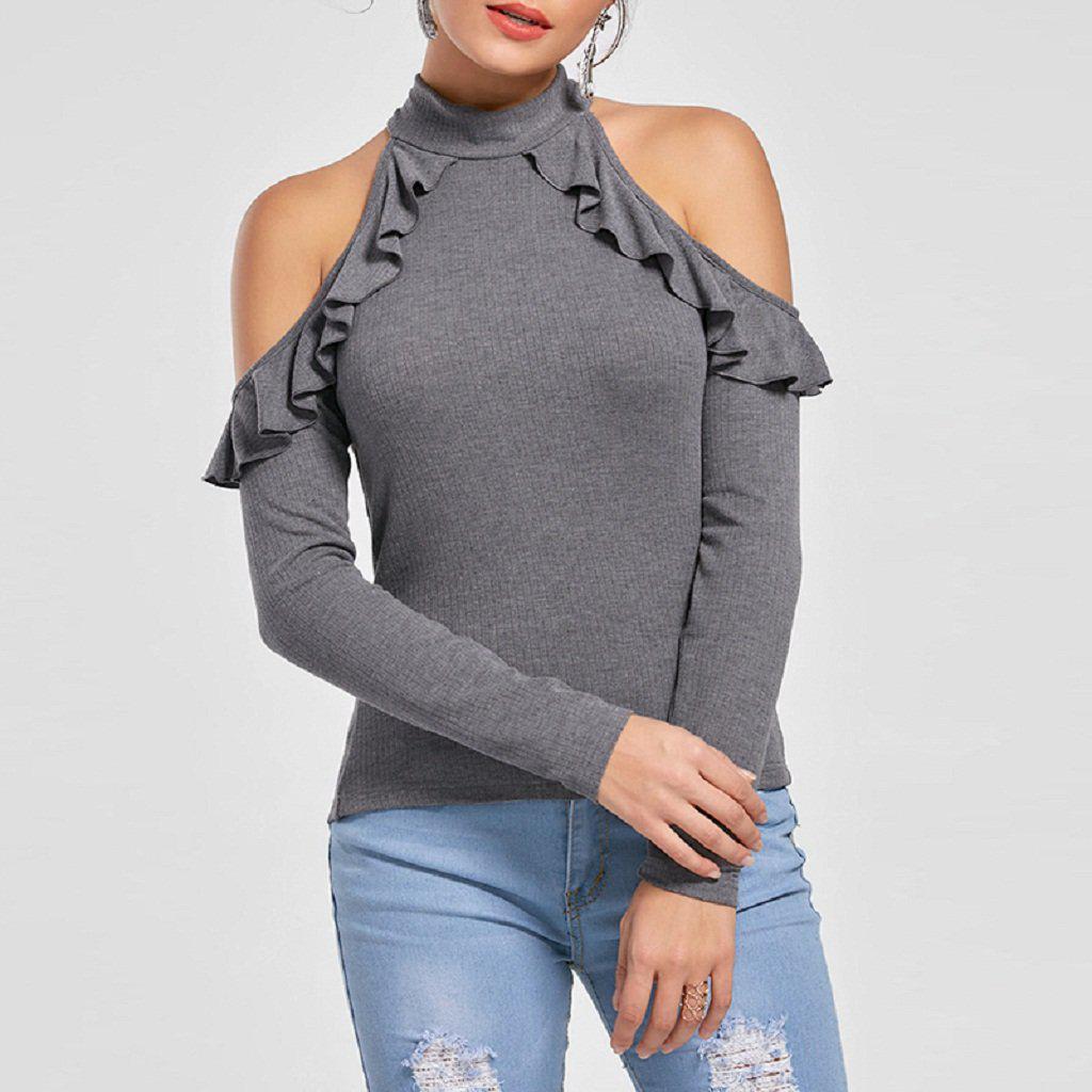 Ruffles Off Shoulder Top