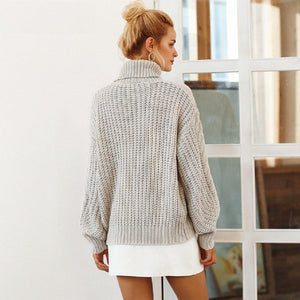 Loose Casual Sweater-Women's Sweaters-📸 #CrayeLabel-CrayeLabel.com