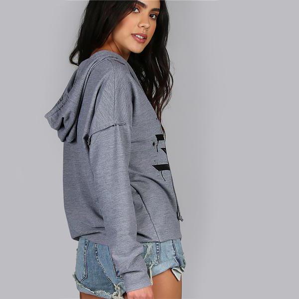 Stay Alive Distressed Hoodie