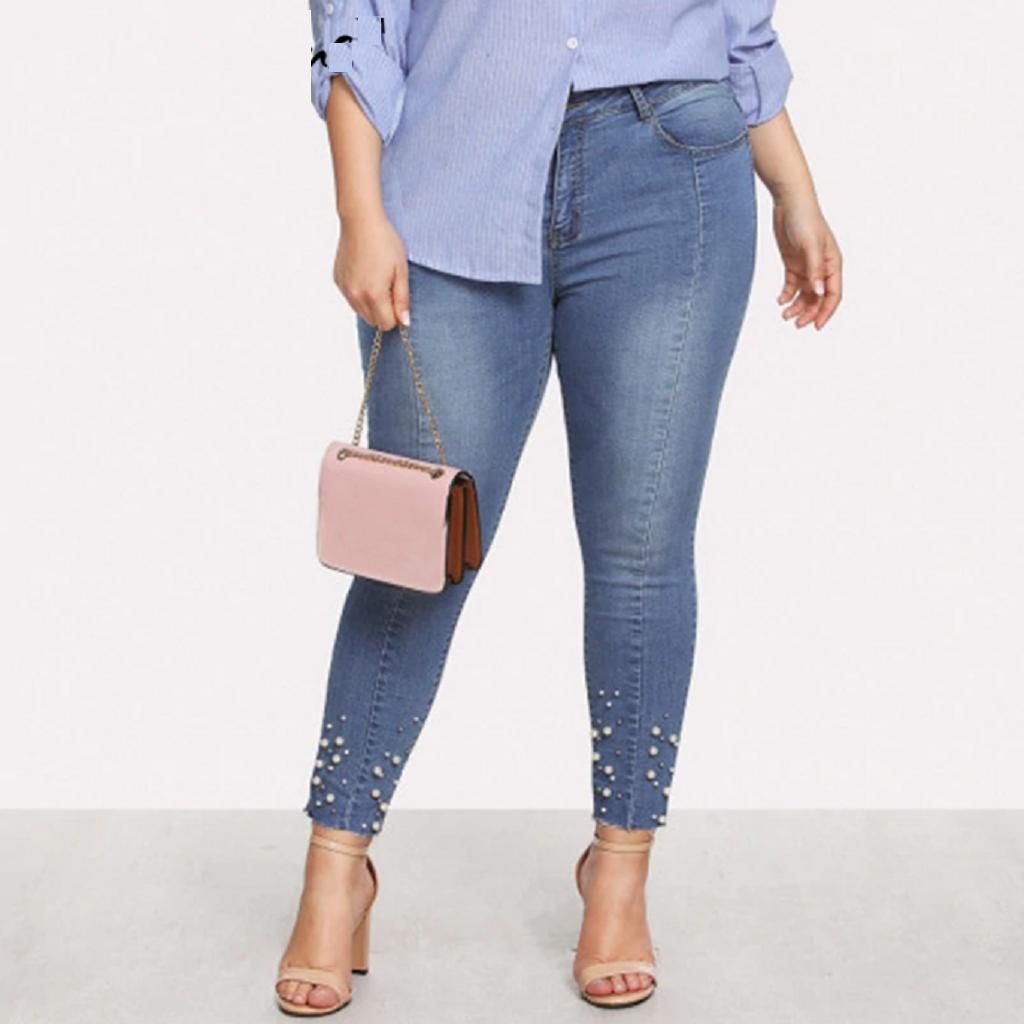 Pearl Denim Jeans-Women's Jeans-📸 #CrayeLabel-CrayeLabel.com