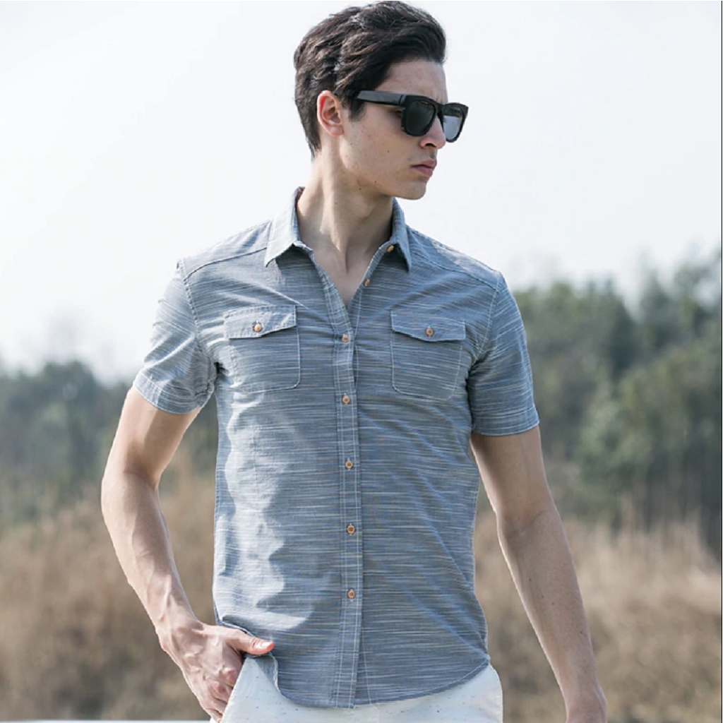 Slight Striped Button Down Shirt