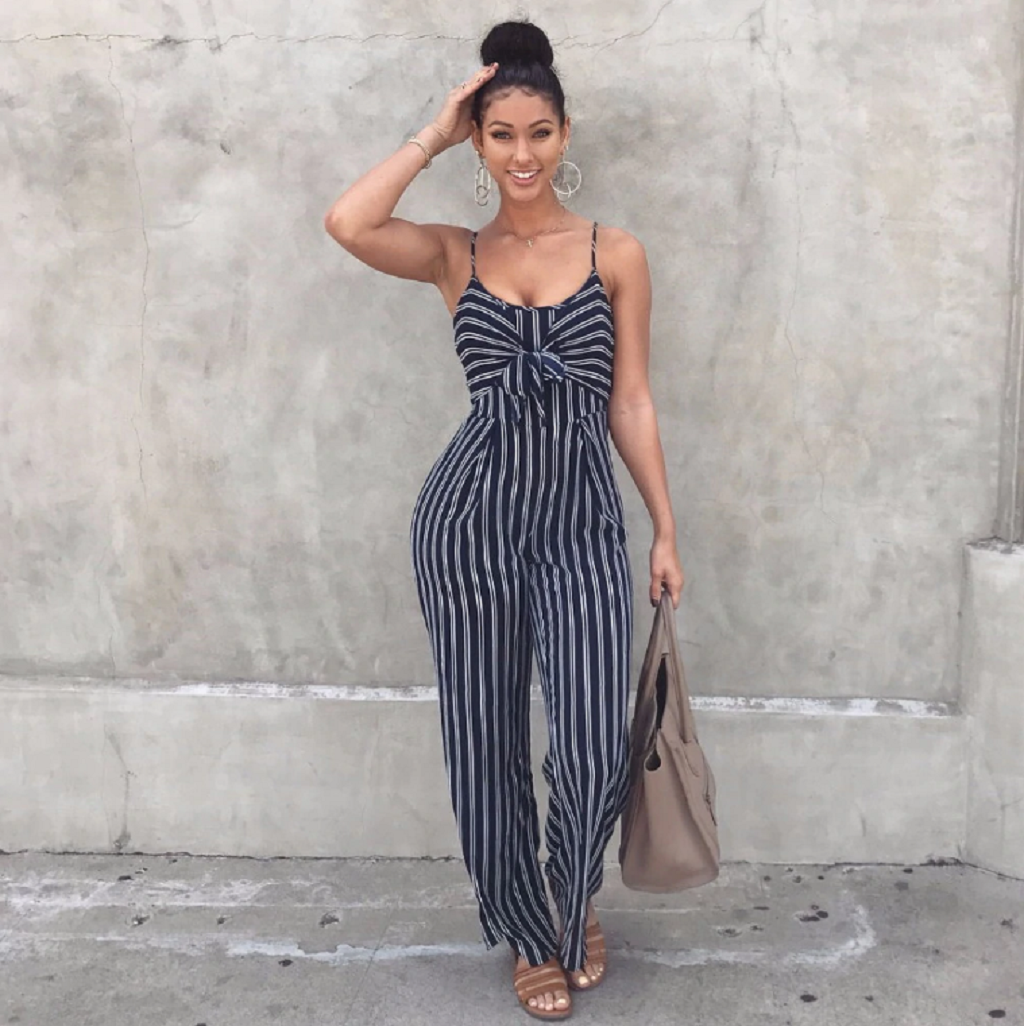 Multi Strip Jumpsuit