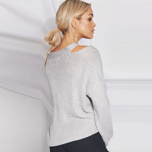 Cold Shoulders Sweater