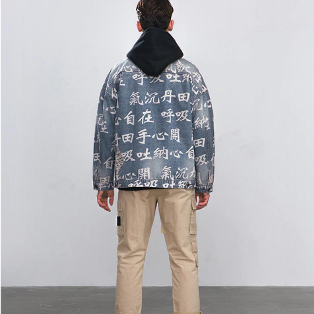 #denim Jacket-Men's Jackets & Outerwear-📸 #CrayeLabel-blue-L-CrayeLabel.com