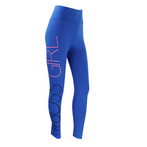 #bossgirl Leggings-Women's Leggings-📸 #CrayeLabel-Blue-M-CrayeLabel.com