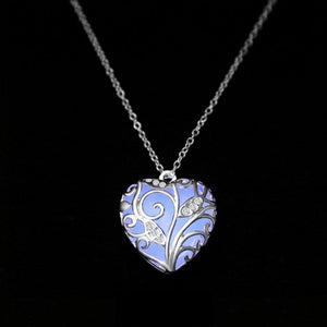 #fauxglow Necklace-Women's Necklaces-📸 #CrayeLabel-Lavender -CrayeLabel.com