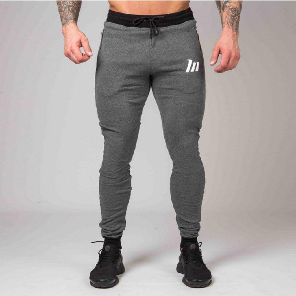 #flex Sweatpants-Men's Sweatpants & Joggers-📸 #CrayeLabel-Dim Gray-S-CrayeLabel.com