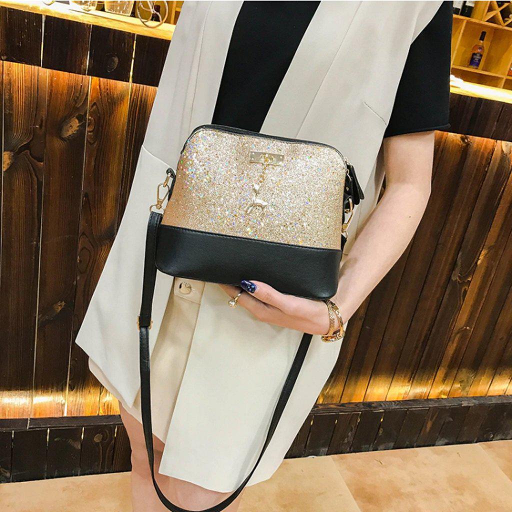 #mini Hand Bags-Women's Handbags-📸 #CrayeLabel-Black Gold-CrayeLabel.com