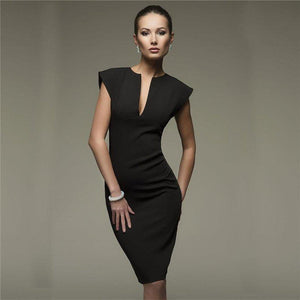 #evening Party Dress-Women's Dresses-📸 #CrayeLabel-Black-M-CrayeLabel.com
