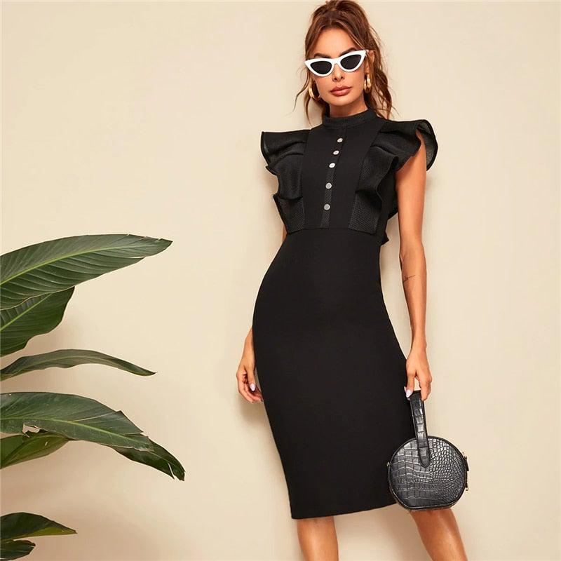 High Class Ruffle Dress