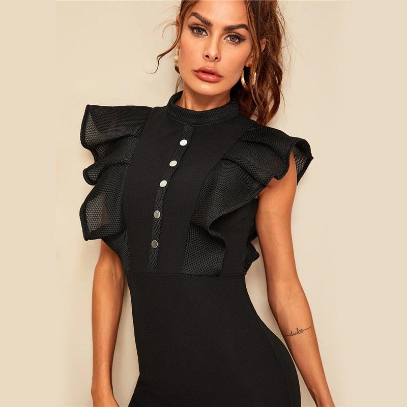 High Class Ruffle Dress