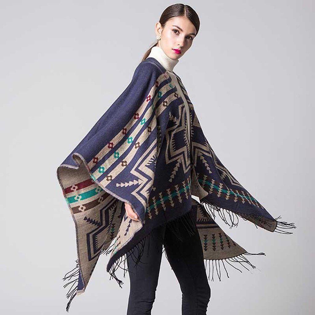 #winter Shawls Wrap-Women's Scarves-📸 #CrayeLabel-Navy Blue-One Size-CrayeLabel.com