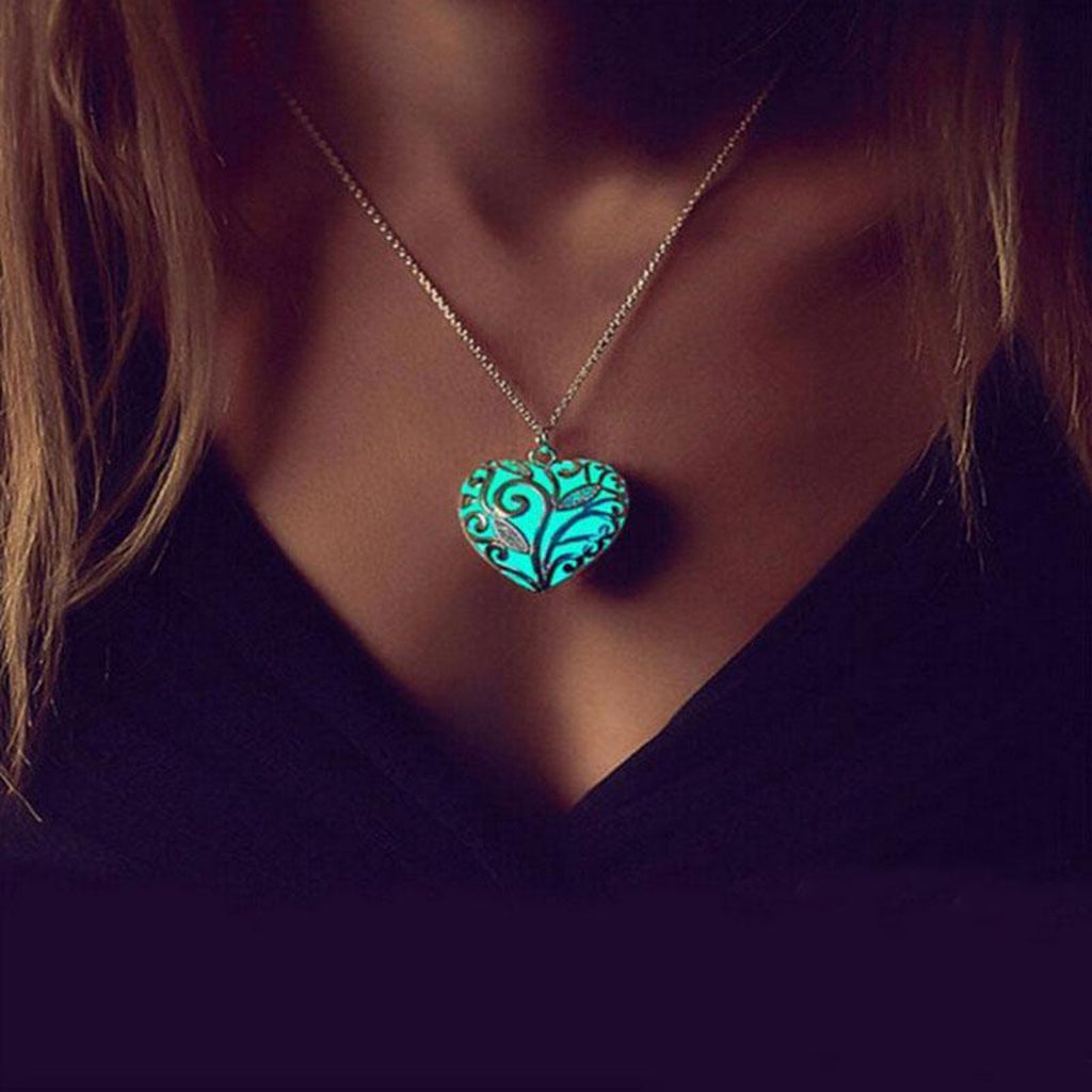 #fauxglow Necklace-Women's Necklaces-📸 #CrayeLabel-Cyan-CrayeLabel.com
