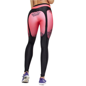 #pushup Sport Legging-Women's Leggings-📸 #CrayeLabel-Red-XS-CrayeLabel.com