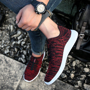 #summer Running Shoes-Men's Shoe-📸 #CrayeLabel-Crimson Red-6.5-CrayeLabel.com
